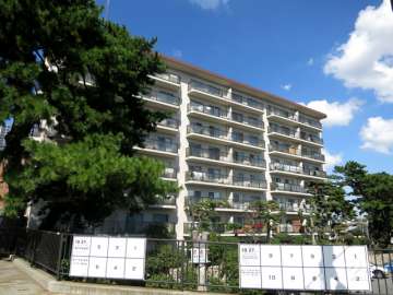 魚崎ハウスの外観（南西側から）