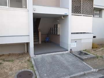 2号棟の住戸入り口