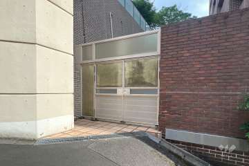 駐輪場の出入り口
