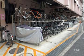 駐輪場（屋根付き）