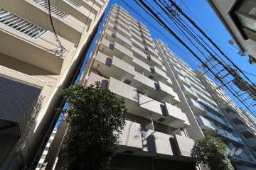ルーブル文京音羽の外観（北西側から）