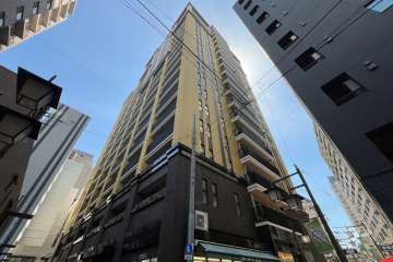 ザ・タワー小石川の外観（北東側から）