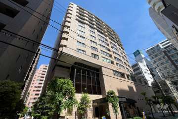 フォルム小石川の外観（北西側から）