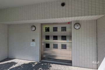 駐輪場の出入り口