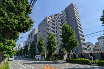 小石川アインスの外観（北側から）