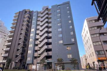 エニス小石川の外観（北西側から）