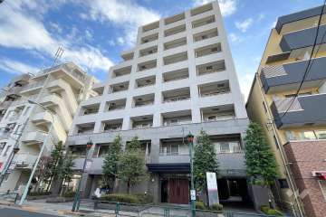 ダイナシティ文京根津の外観（北西側から）