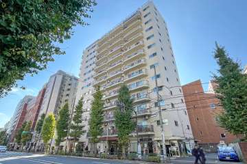 ファミール本郷の外観（北東側から）