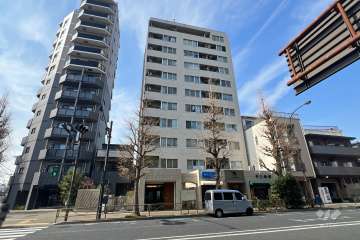 モンテベルデ本郷西片の外観（東側から）