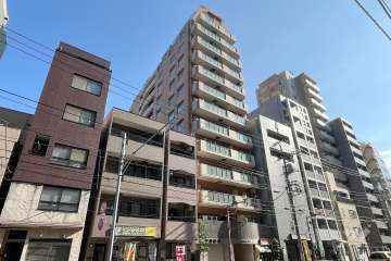 藤和シティホームズ根津の外観（西側から）