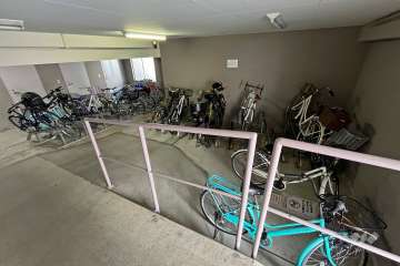 屋内駐輪場