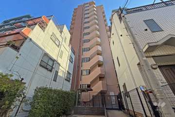 エクセレント文京動坂の外観（北西側から）