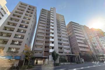 フォルム文京動坂の外観（北西側から）