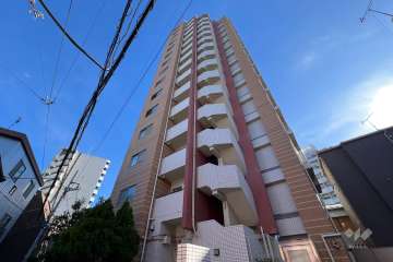 ブランズ文京本駒込の外観（北西側から）