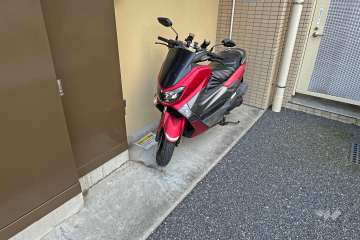 バイク置場