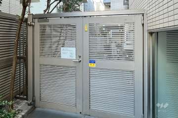 駐輪場の出入り口