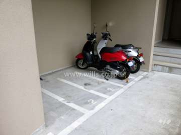 バイク置場