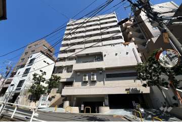 パレドール文京メトロプラザ1の外観（南西側から）