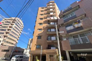 駒込グローリア初穂の外観（西側から）