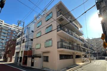 小石川コーポビアネーズの外観（北西側から）