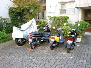 バイク置き場