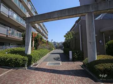 駐車場の出入り口