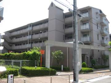 香櫨園フラットB棟の外観（北西側から）