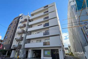 ネオハイツ千駄木の外観（北西側から）