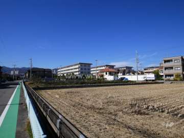仁川フラットの遠景