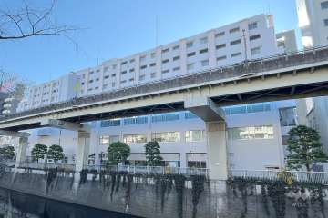 プラザ江戸川橋の外観（北西側から）