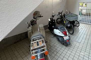 バイク置場