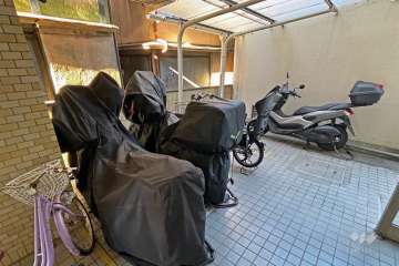 バイク置場