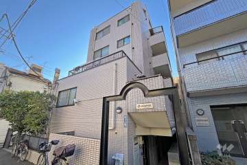 セブンスターハイツ千駄木の外観（北西側から）