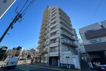 小石川ビューパレーの外観（北東側から）