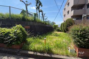 敷地に隣接した公園