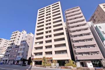 ブランズ文京茗荷谷の外観（南東側から）