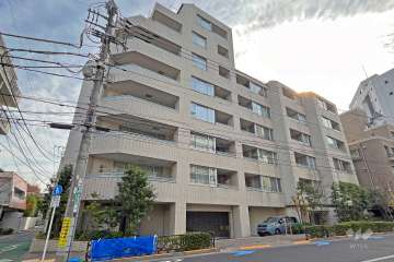 ディアナコート小石川竹早の外観（北西側から）