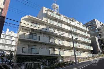 小石川ハイツの外観（北西側から）
