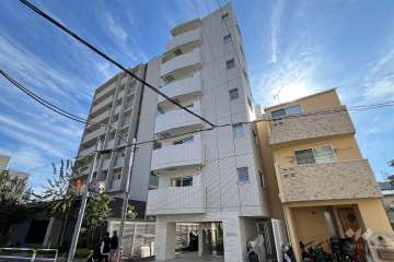 プレミアムキューブ文京江戸川橋エムオーの外観（北西側から）