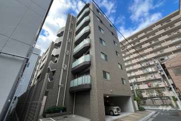 プレシス文京小石川静穏の杜の外観（東側から）