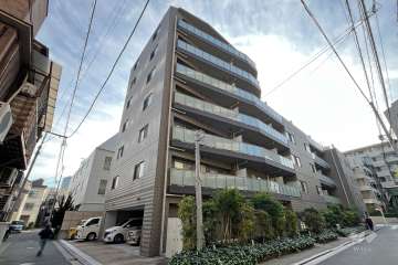 プレシス文京小石川静穏の杜の外観（北側から）