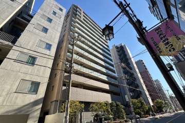 グランリビオザレジデンスの外観（北西側から）.