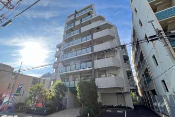 プレシス文京江戸川橋の外観（北側から）