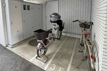 駐輪場　