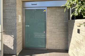 駐輪場の出入り口