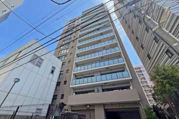 クレヴィア茗荷谷文京の丘の外観（南西側から）