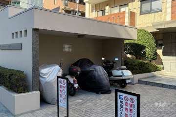 バイク置場