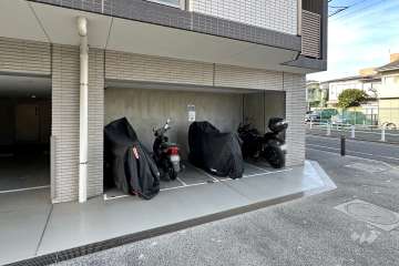 バイク置場