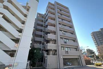 ライオンズシティ椎名町の外観（北西側から）　