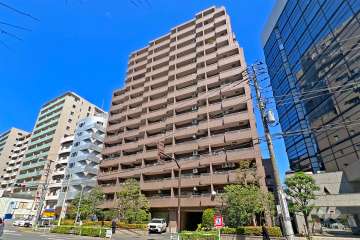 ルイシャトレ新大塚の外観（南西側から）